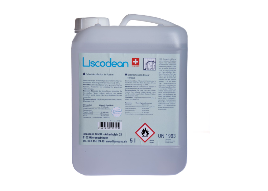 LISCOCLEAN d&amp;#233;sinfectant surface bidon 5 lt